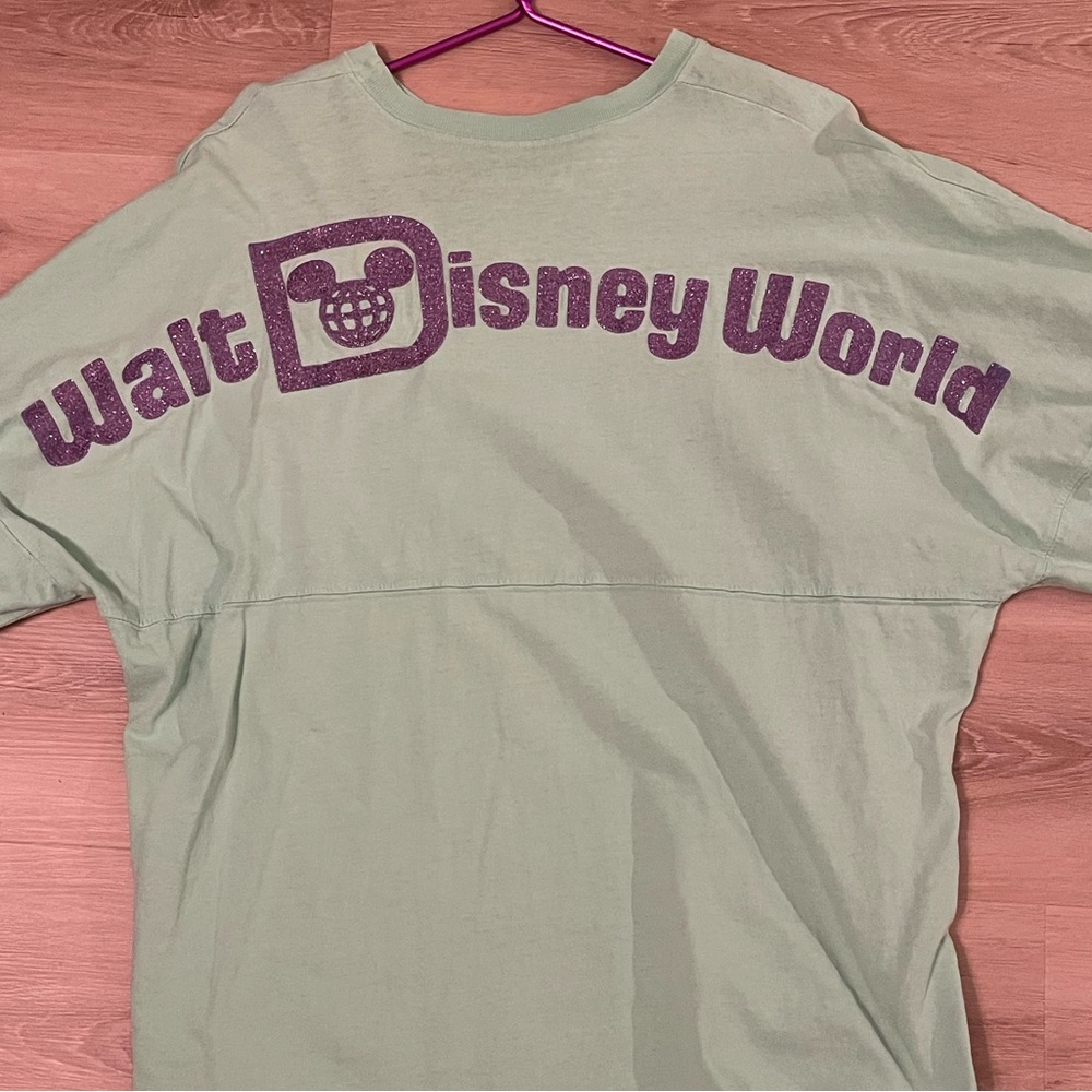 Walt Disney World Green and Purple Little Mermaid Ariel Spirit Jersey Large